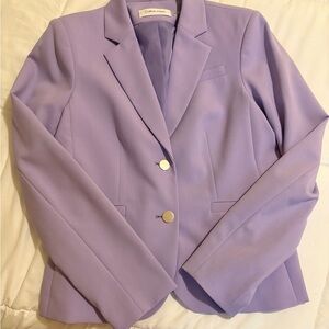 Calvin Klein Women's Light Purple Blazer